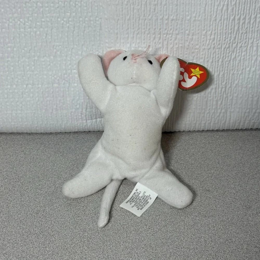 Ty Beanie Baby Flip the Cat With Tags 1999 - With Tag errors -‎ NEW